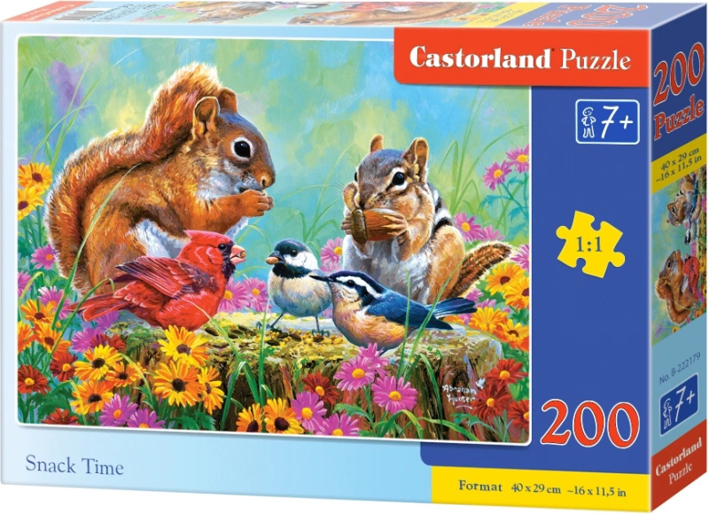 Castorland Veverky 200 dílků