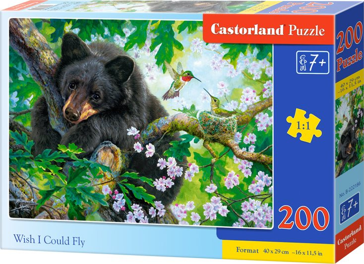Castorland Kéž bych také uměl létat 200 dílků