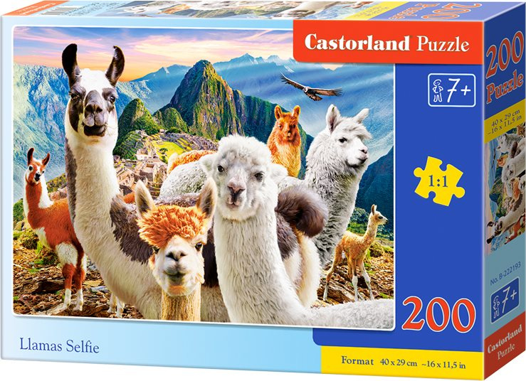 Castorland Lamí selfíčko 200 dílků