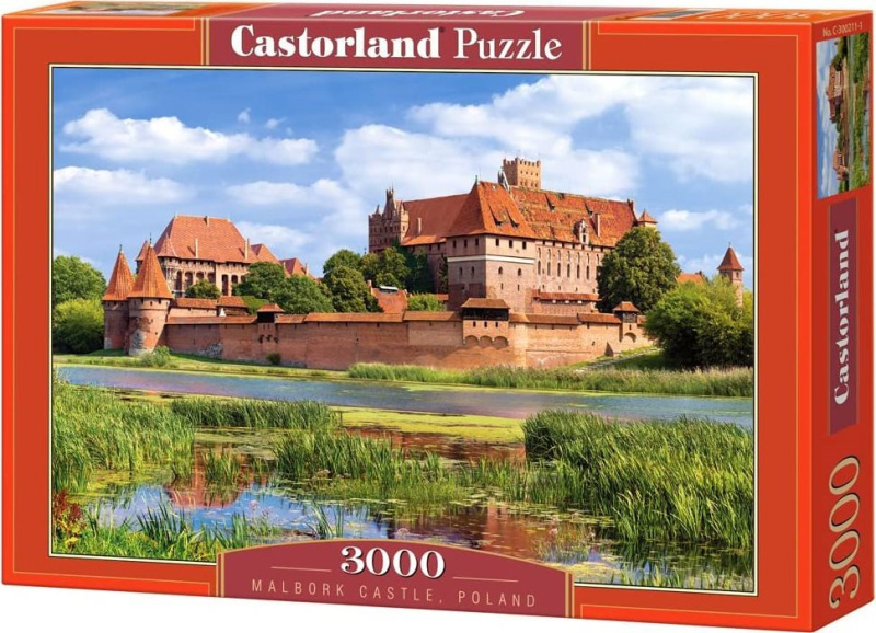 Castorland Hrad Malbork Polsko 3000 dílků