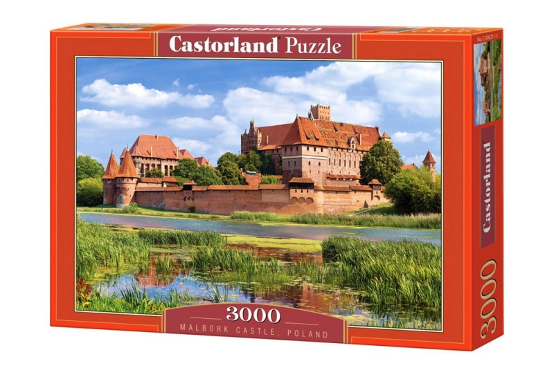 Castorland Hrad Malbork Polsko 3000 dílků