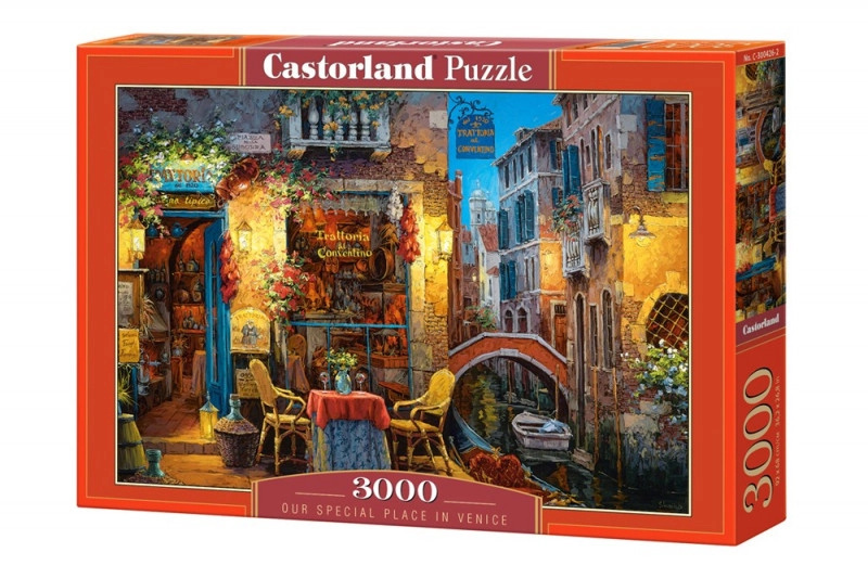 Puzzle 3000 dílků naše speciální místo v Benátkách