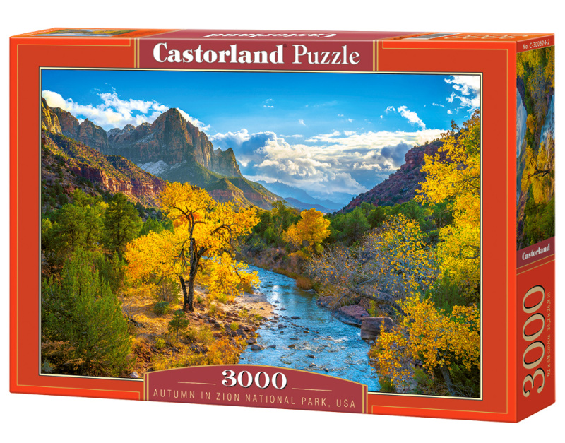 CASTORLAND Podzim v národním parku Zion USA 3000 dílků