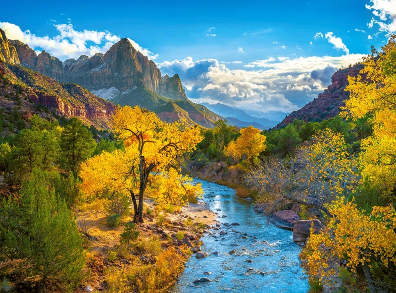 CASTORLAND Podzim v národním parku Zion USA 3000 dílků