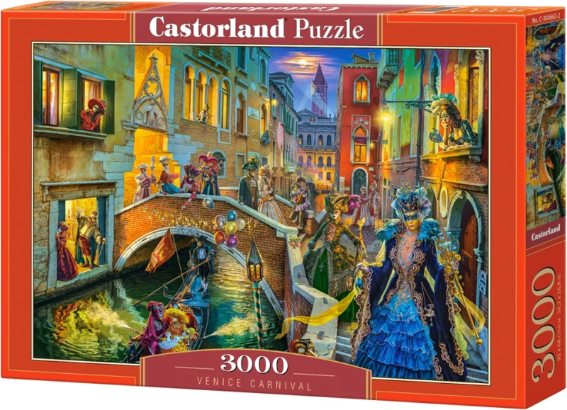 Castorland Karneval v Benátkách 3000 dílků