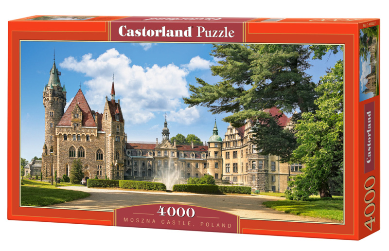 Puzzle Zámek Moszna Polsko 4000 dílků