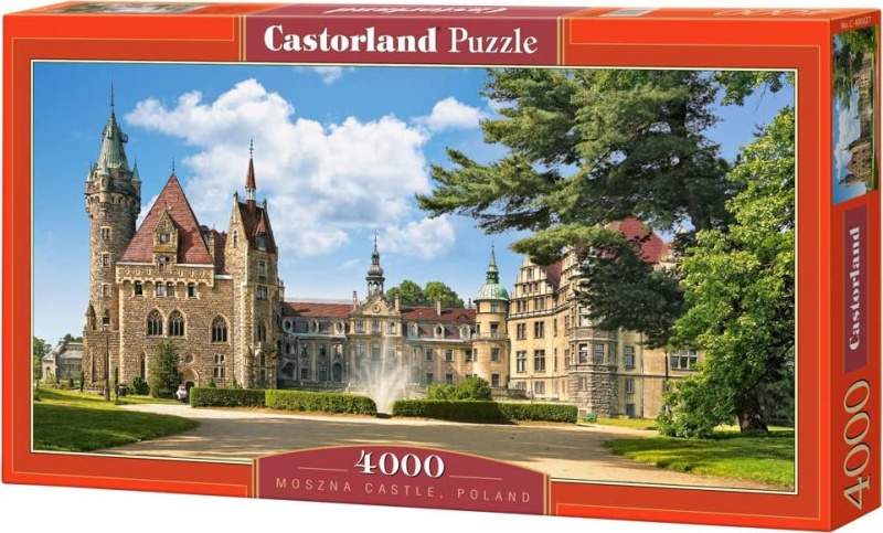 Puzzle Zámek Moszna Polsko 4000 dílků
