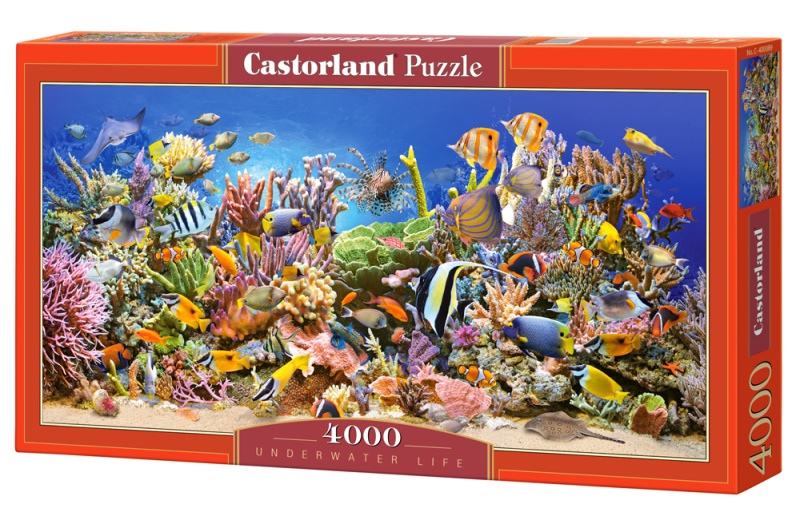 CASTORLAND Puzzle Podmořský život 4000 dílků