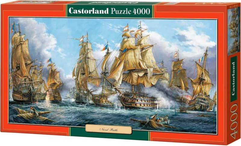 Puzzle Námořní Bitva 4000 dílků