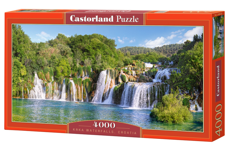 Castorland Vodopády Národní park Krka 4000 dílků