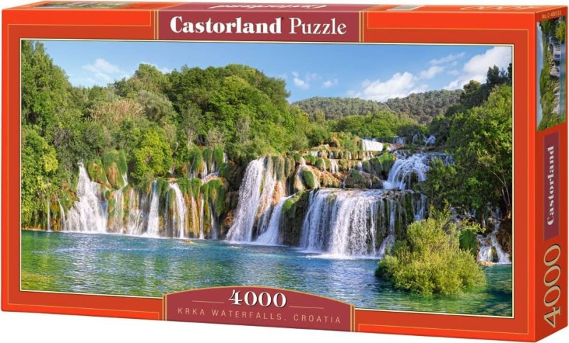 Castorland Vodopády Národní park Krka 4000 dílků
