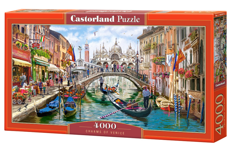 Puzzle 4000 prvků Benátky