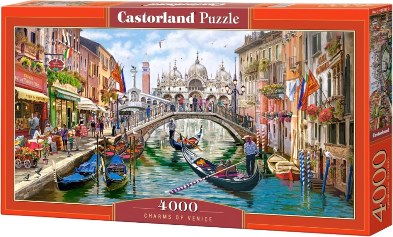 Puzzle 4000 prvků Benátky