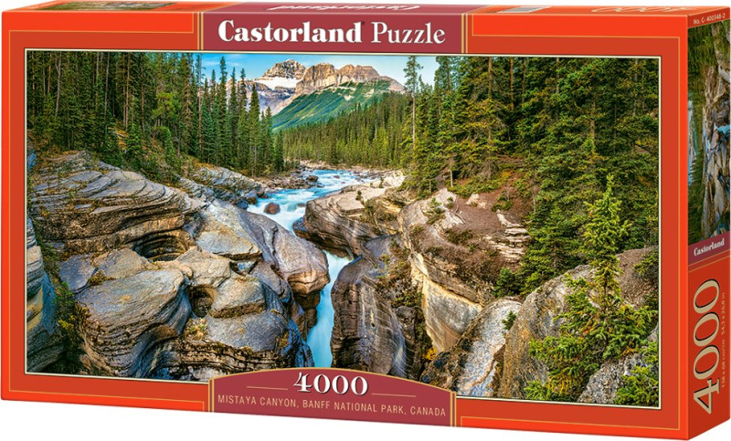 Castorland Mistaya Canyon Kanada 4000 dílků