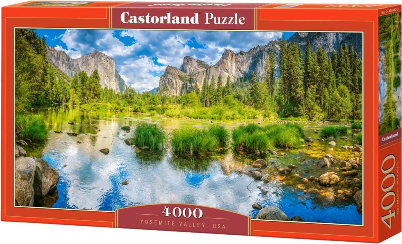 CASTORLAND Yosemitské údolí Yosemite Valley USA 4000 dílků