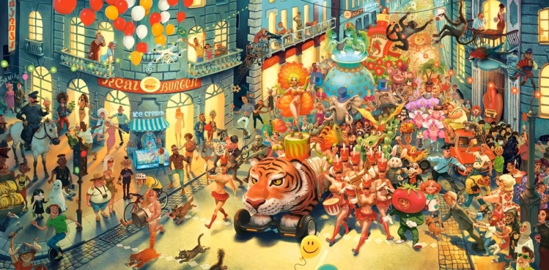 Castorland Karneval v Riu 4000 dílků