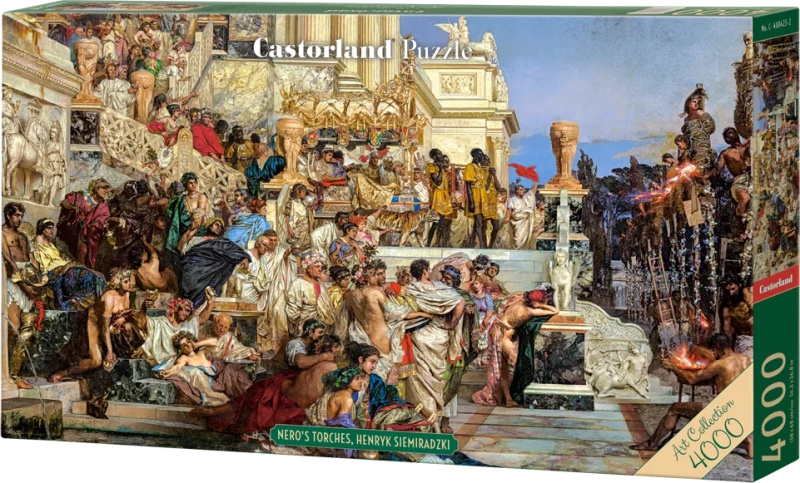 Puzzle Art Collection: Neronovy pochodně 4000 dílků
