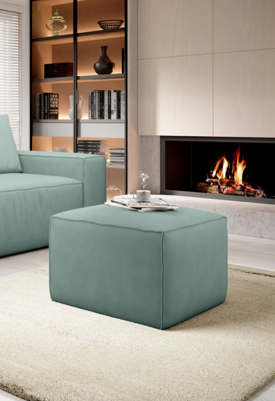 ELTAP Silla Puf Barva: Zelený, Textilie: Poco 100