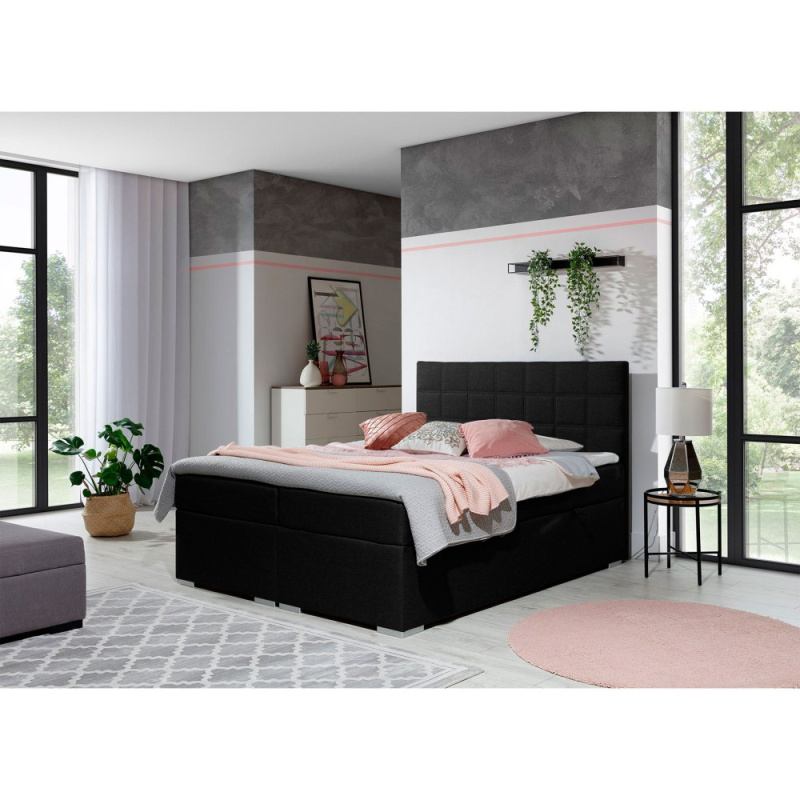 ELTAP Alice Barva: Černý, Textilie: Sawana 14, Rozměr: 180x200