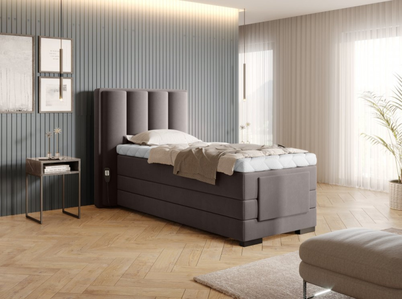 ELTAP Veros Barva: Šedý, Textilie: Savoi 7, Rozměr: 90x200