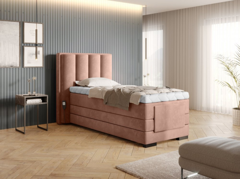 ELTAP Veros Barva: Růžový, Textilie: Nube 24, Rozměr: 90x200