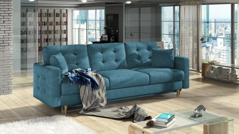 ELTAP Asgard Barva: Modrý, Textilie: Kronos 13, Rozměr: 196x55