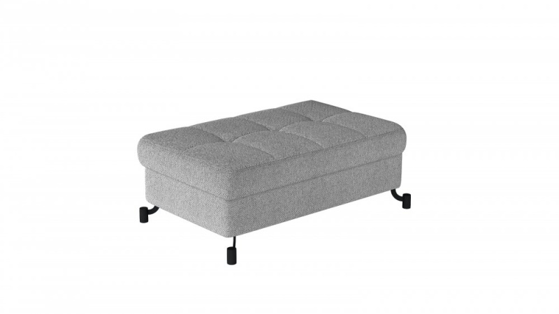 ELTAP Pouf Lorelle Barva: Šedý, Textilie: Grande 81