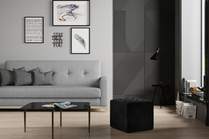 ELTAP Nolla Barva: Černý, Textilie: Mat Velvet 99