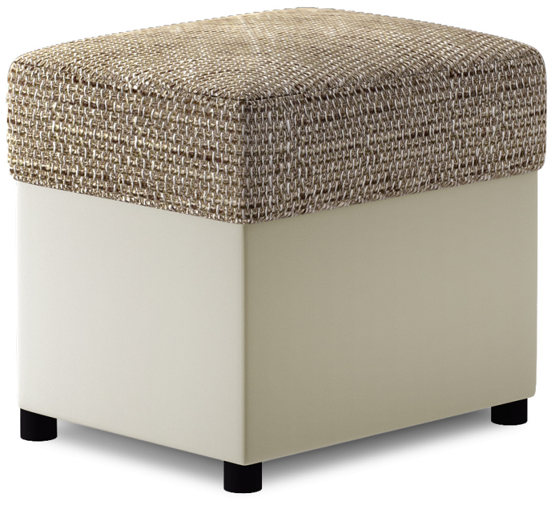 ELTAP Pouf R2 Barva: Béžový, Textilie: Berlin 03, Soft 33, Rozměr: 45x35