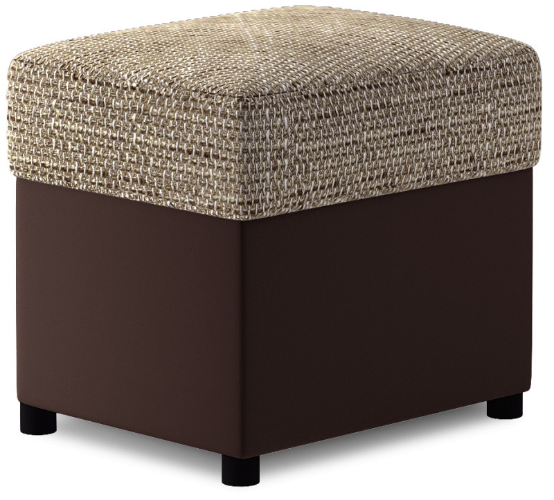 ELTAP Pouf R2 Barva: Béžový, Textilie: Berlin 03, Soft 66