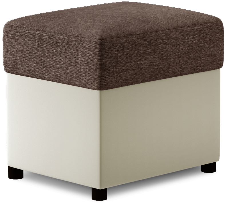 ELTAP Pouf R2 Barva: Hnědý, Textilie: Sawana 16, Soft 33