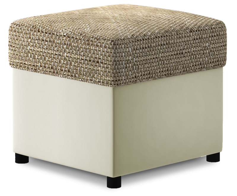 ELTAP Pouf R3 Barva: Béžový, Textilie: Berlin 03, Soft 33