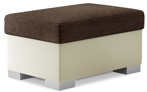 ELTAP Pouf R4 Barva: Hnědý, Textilie: Sawana 16, Soft 33