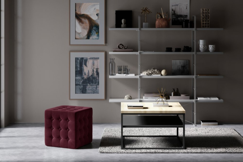 ELTAP Sofia Barva: Tmavě fialová, Textilie: Mat Velvet 68