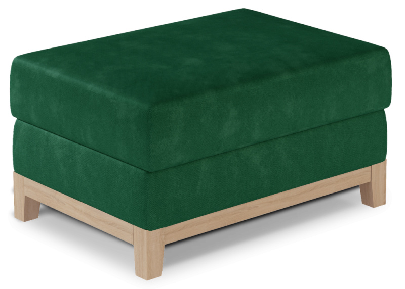 ELTAP Selene Puf Buk Barva: Zelený, Textilie: Kronos 19