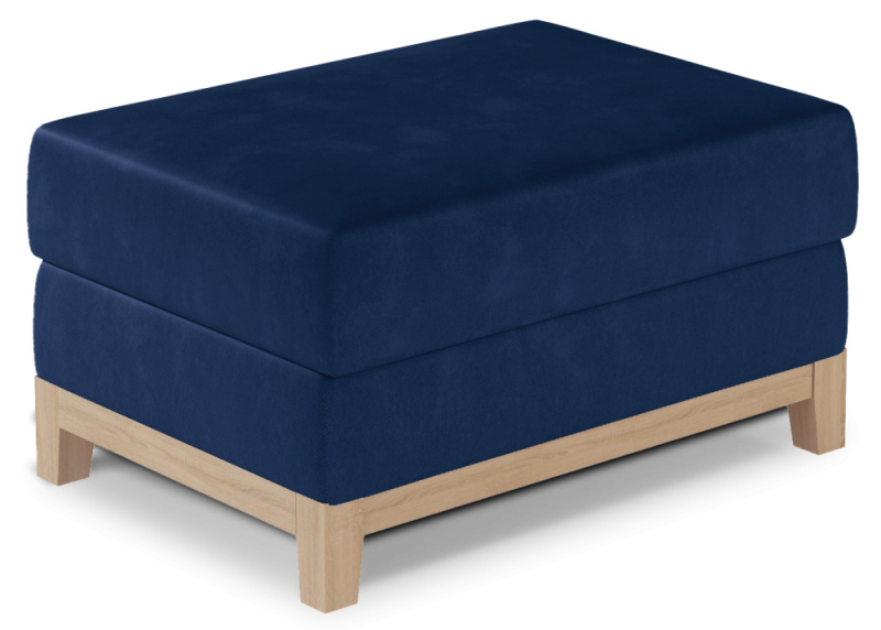 ELTAP Selene Puf Buk Barva: Modrý, Textilie: Monolith 77