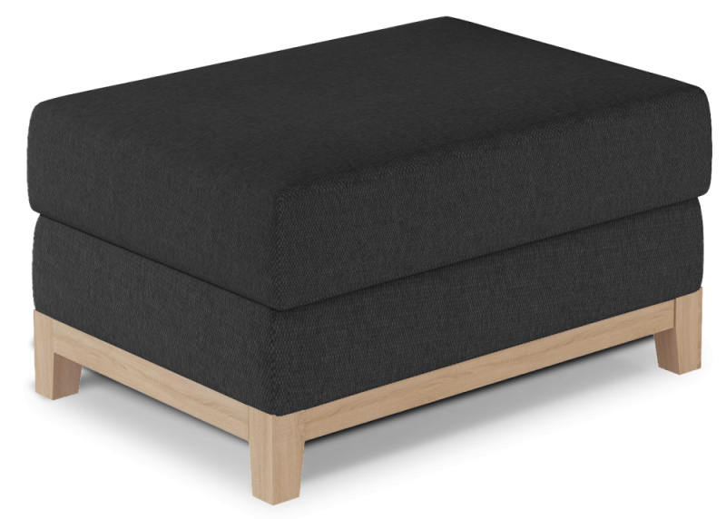 ELTAP Selene Puf Buk Barva: Černý, Textilie: Sawana 14