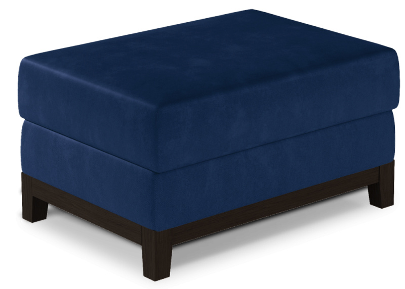 ELTAP Selene Puf Ořech Barva: Modrý, Textilie: Monolith 77