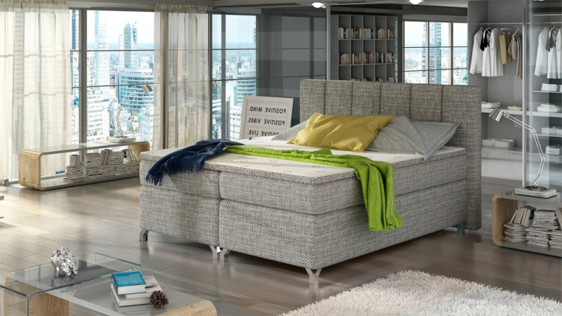 ELTAP Basilio Barva: Šedý, Textilie: Berlin 01, Rozměr: 140x200