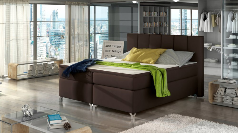 ELTAP Basilio Barva: Hnědý, Textilie: Soft 66, Rozměr: 140x200