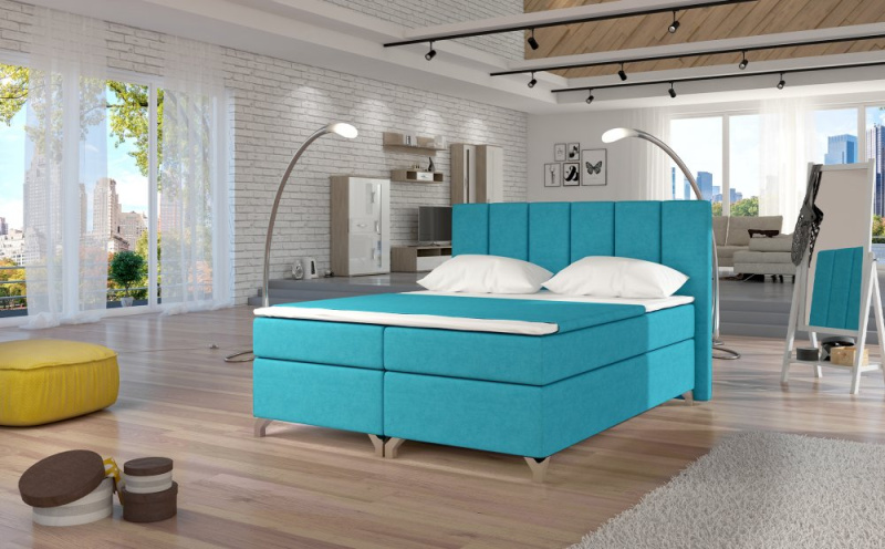 ELTAP Basilio Barva: Modrý, Textilie: Orinoco 85, Rozměr: 140x200