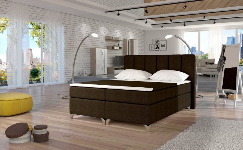 ELTAP Basilio Barva: Hnědý, Textilie: Sawana 26, Rozměr: 160x200