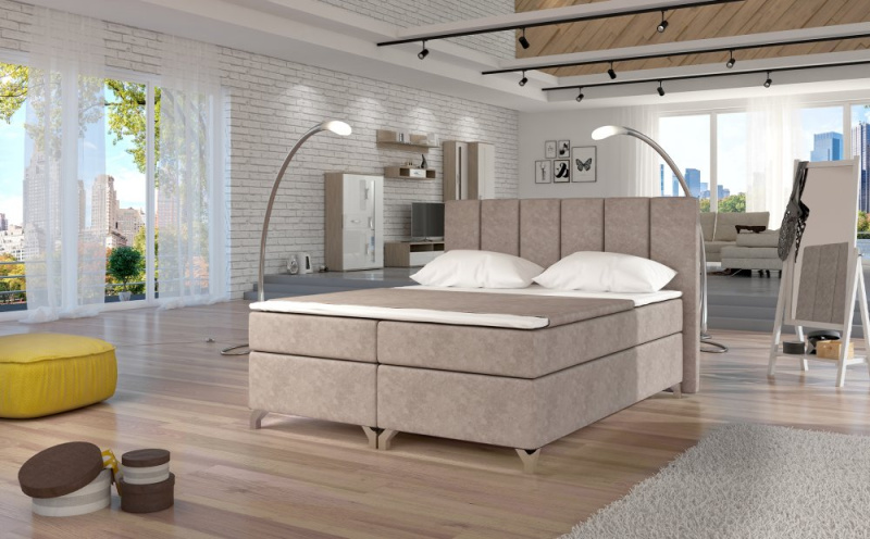 ELTAP Basilio Barva: Béžový, Textilie: Dora 22, Rozměr: 160x200