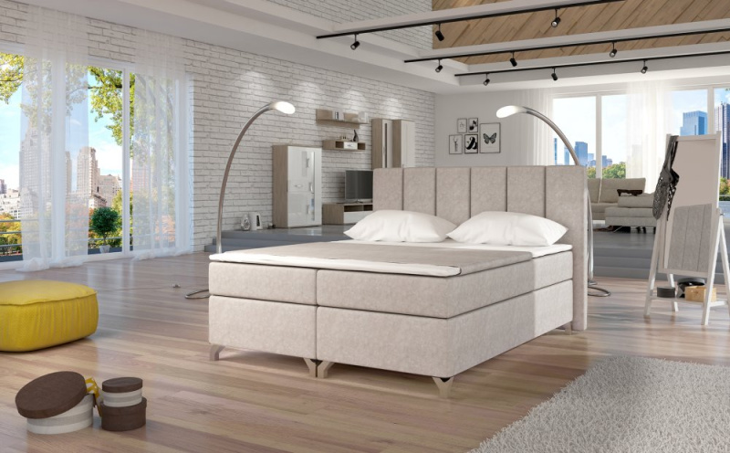 ELTAP Basilio Barva: Béžový, Textilie: Dora 21, Rozměr: 180x200