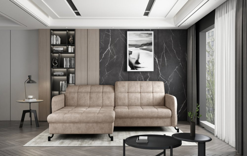 Rozkládací sedací souprava LORELLE levá Eltap