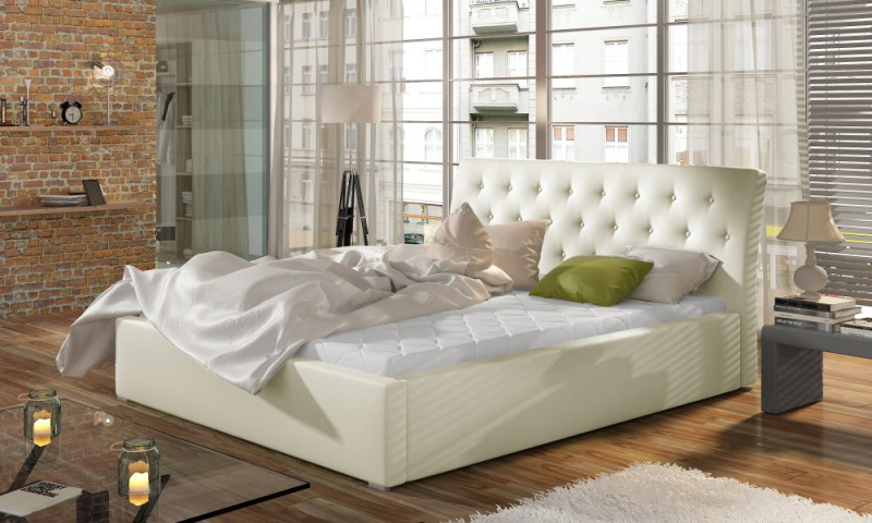 ELTAP Milano + Dřevěný rám Barva: Béžový, Textilie: Soft 33, Rozměr: 140x200