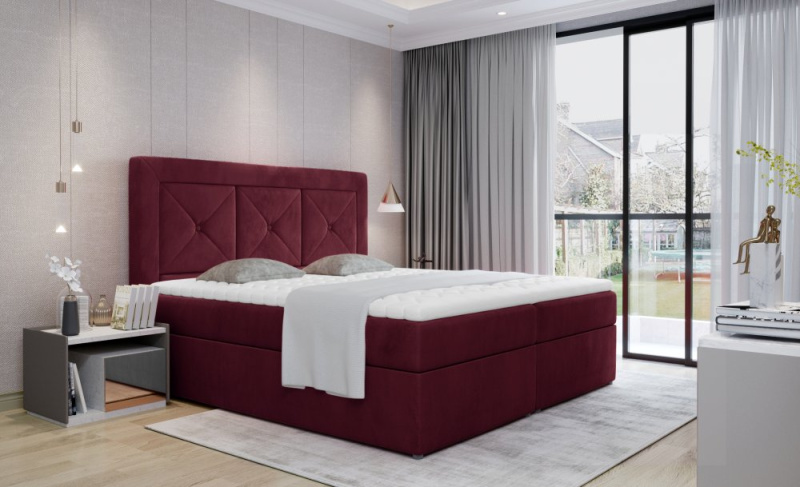 ELTAP Idris 140200 Barva: Červený, Textilie: Mat Velvet 68