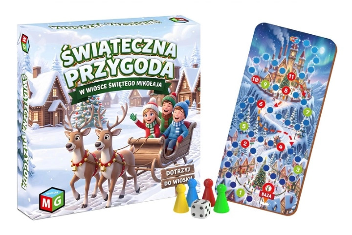 Świąteczna Przygoda rodinná desková hra