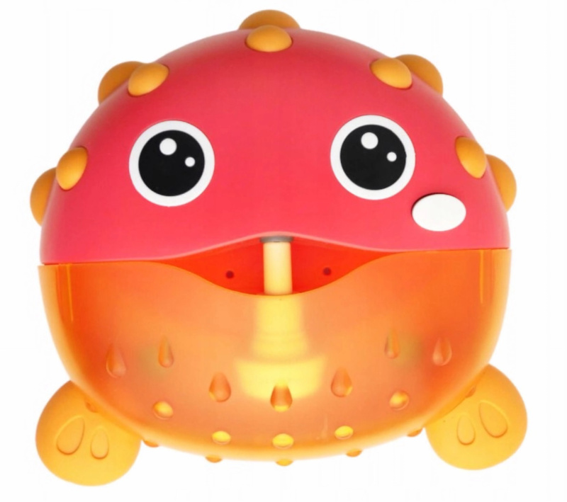 BocioLand Hračky do vody Bublinková rybka - červená