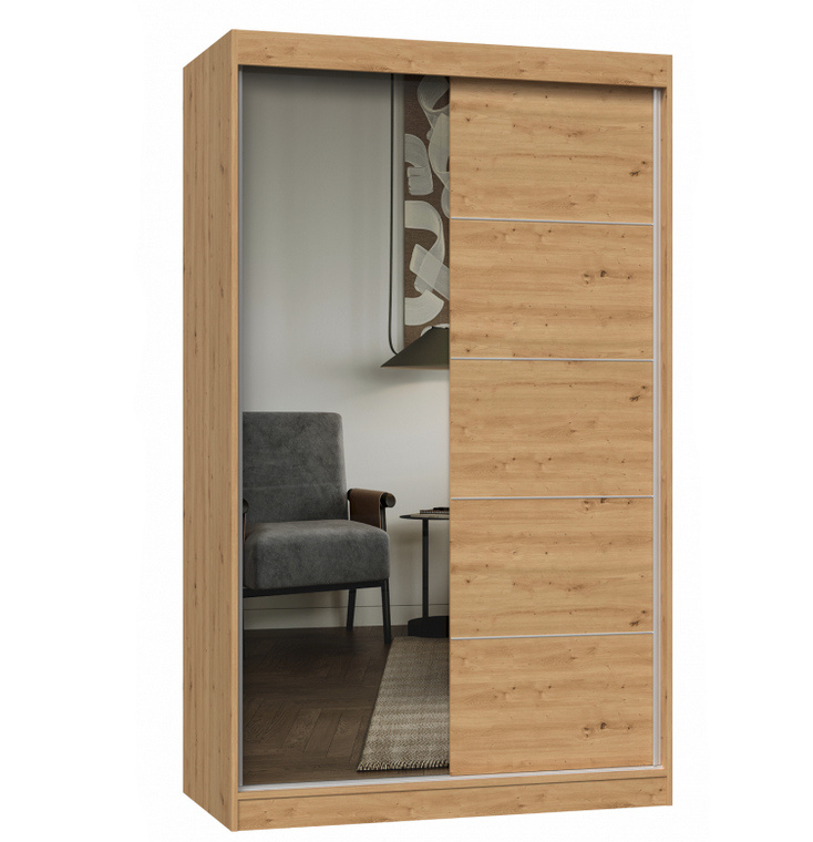 Skříň Iga 120 artisan A/C – zrcadlo